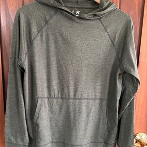 Kids Olive Active Hoodie